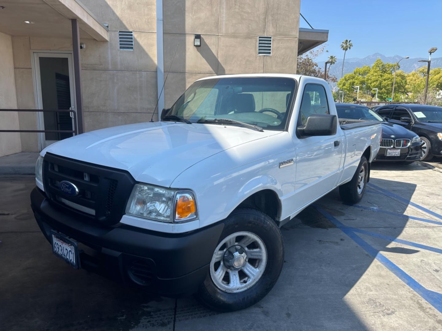 2011 WHITE /GRAY Ford Ranger XL 2WD (1FTKR1AE9BP) with an 4.0L V6 SOHC 12V engine, AUTOMATIC transmission, located at 30 S. Berkeley Avenue, Pasadena, CA, 91107, (626) 248-7567, 34.145447, -118.109398 - Body Style 2-Door REGULAR CAB PICKUP 2-DR Trim XL 2WD Engine 4.0L V6 SOHC 12V Other Transmission AUTOMATIC Drivetrain RWD Ext. Color WHITE Int. Color GRAY Stock Number 7662 VIN 1FTKR1AE9BPA78334 Location Crown City Motors Pasadena, CA WORK TRUCK!!! Crown City Motors is a use - Photo#0